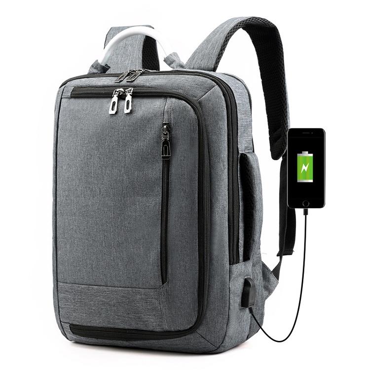 Multifunctional Oxford Laptop Backpack - Cxs-620 - Black 14