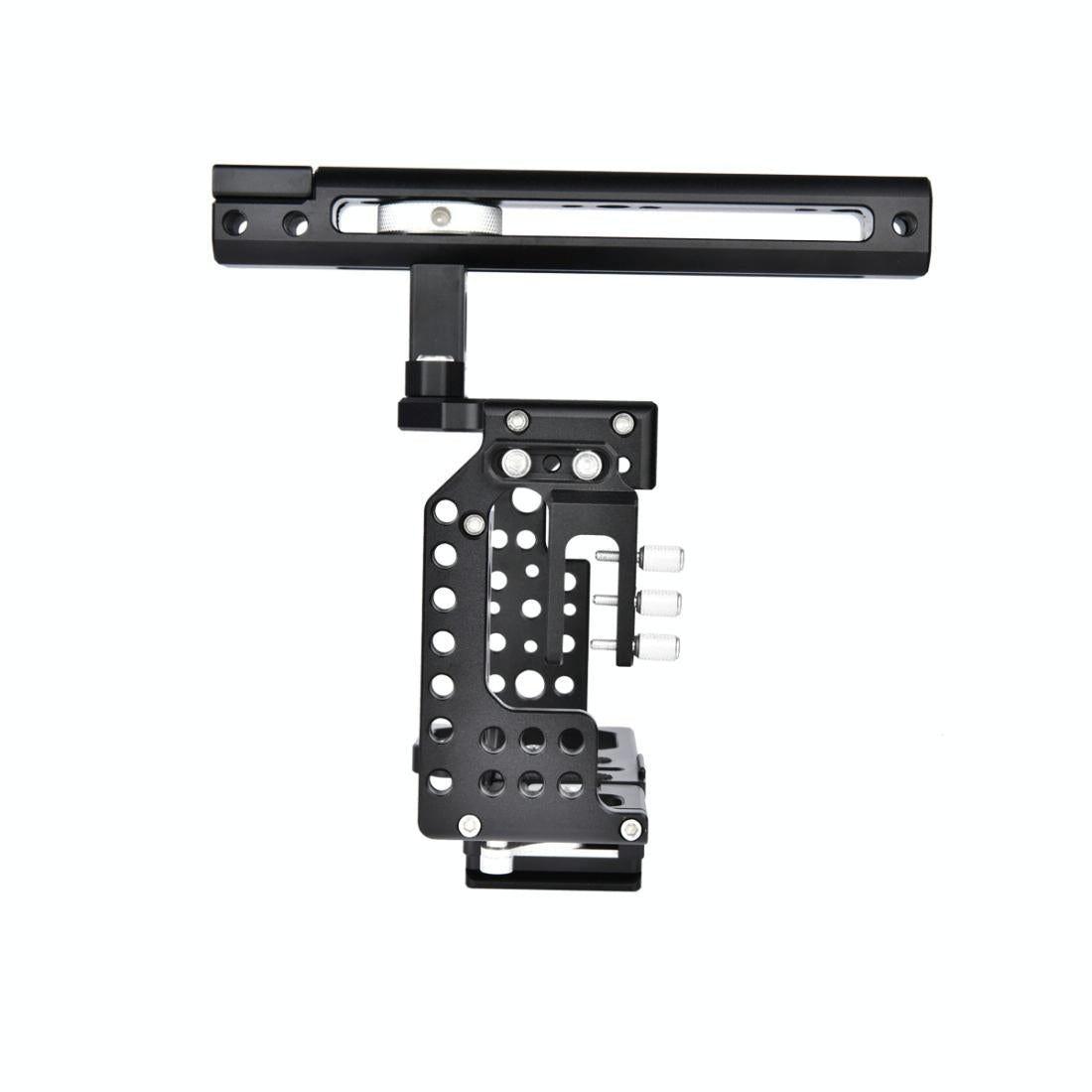 Handle Video Camera Cage Stabilizer For Sony A7K / A72 / A73 / A7S2 / A7R3 / A7R2 / A7X Black 11
