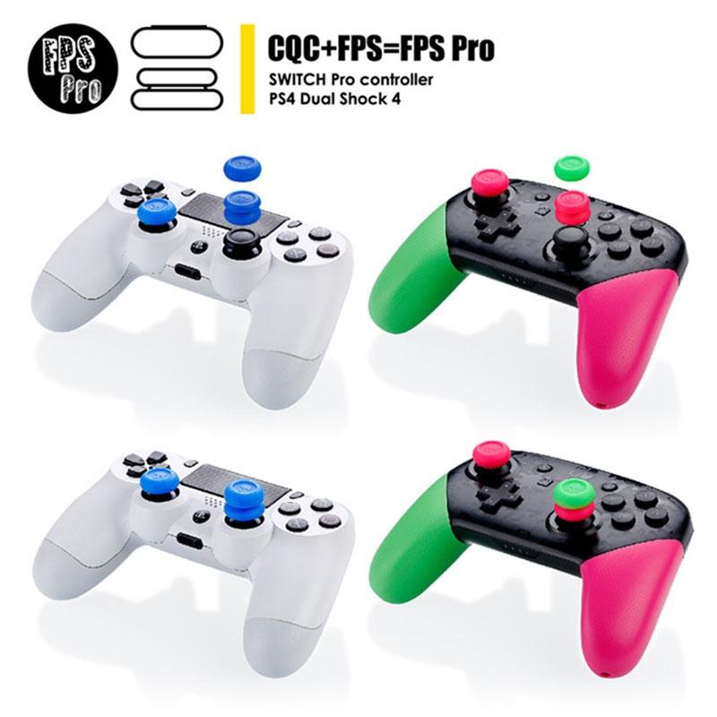 Ps4 Gamepad Rocker Cap Button Cover for Ns Pro - Black 7