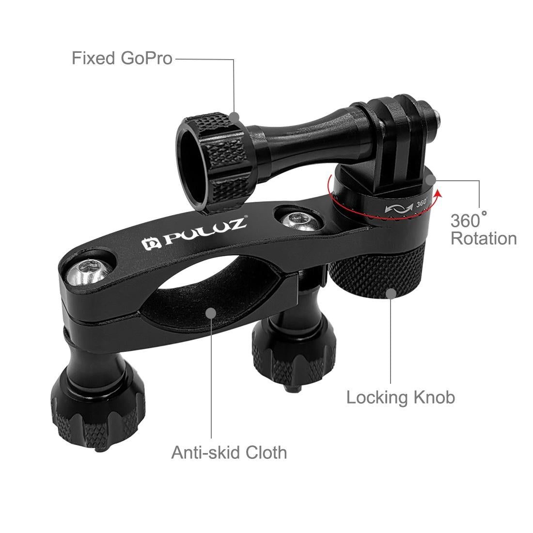Universal Bike Handlebar Mount for Gopro Hero12 - 360 Degree Rotation 5