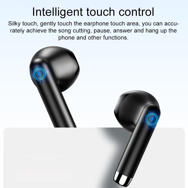 Wireless Bluetooth 5.0 Earphones with Led Display - Black 3