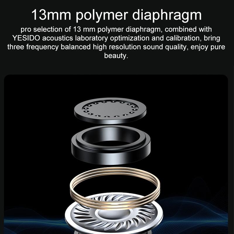 Wireless Bluetooth 5.0 Earphones with Led Display - Black 4