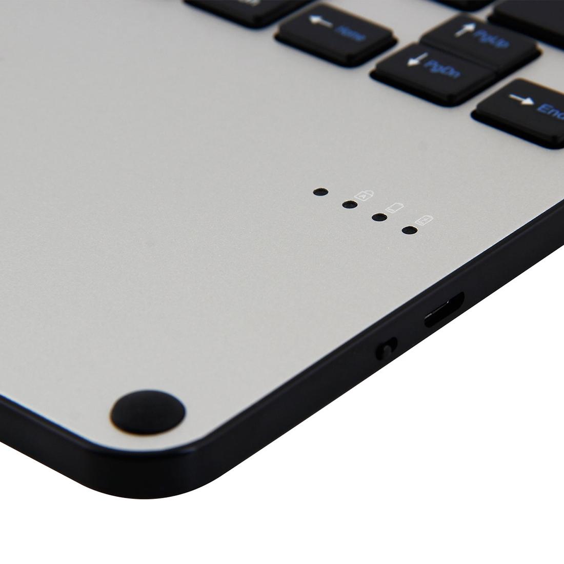 Bluetooth Keyboard & Tablet Case For Ipad Air / Pro 9.7 - Detachable Aluminum Alloy Imitation Cloth Sleep / Water Repellent - Black 9