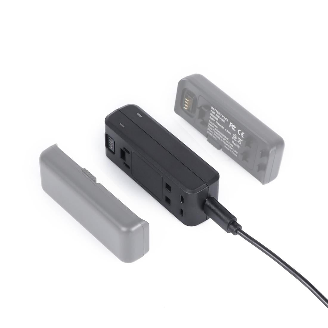 Dual-sided Charger for Insta360 one r Batteries 4