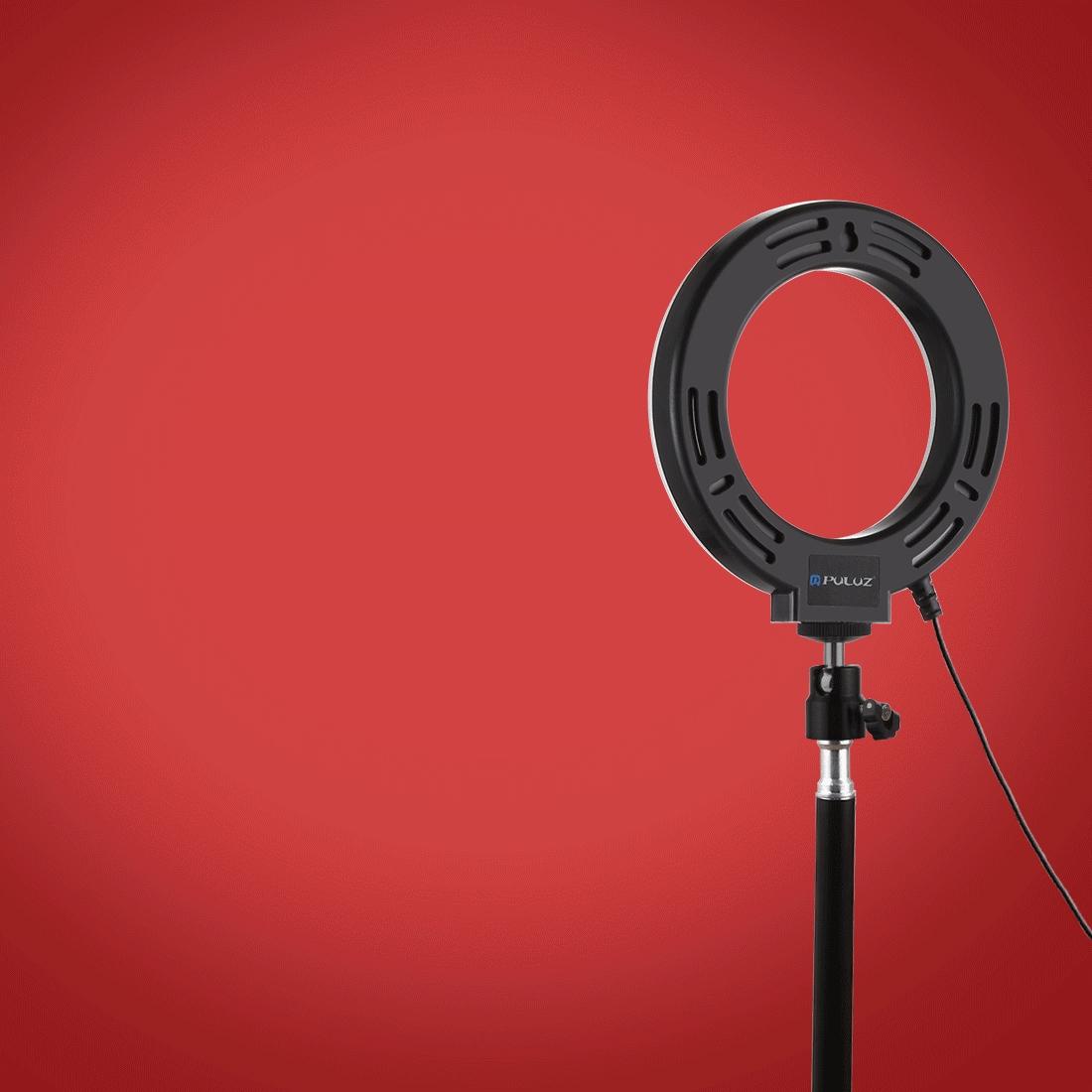 Usb 10 Modes 8 Colour Led Ring Light with Tripod Mount - 6.2 Inch Diameter 7