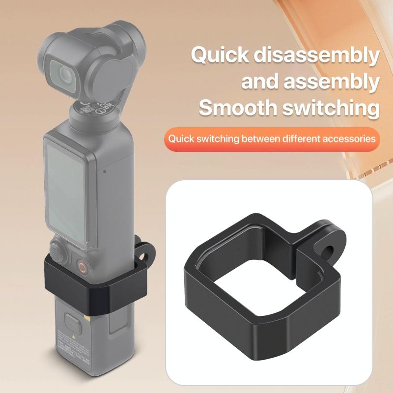 Expansion Bracket Adapter For Dji Osmo Pocket Black 3
