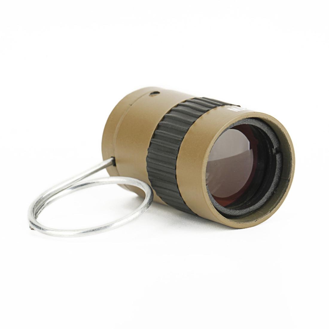 Mini Pocket Telescope with Finger Buckle - 2.5x17.5mm - Black 3