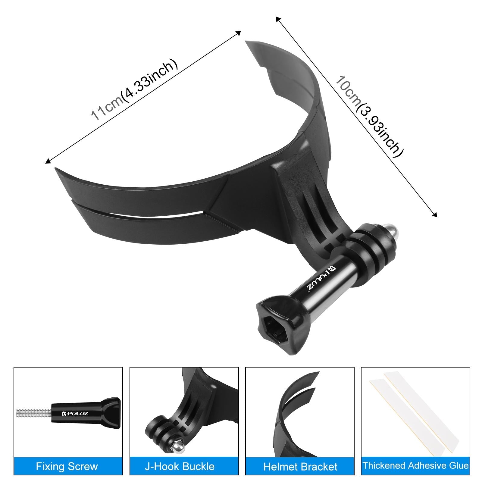 Motorcycle Helmet Chin Mount for Bending Action Camera 3