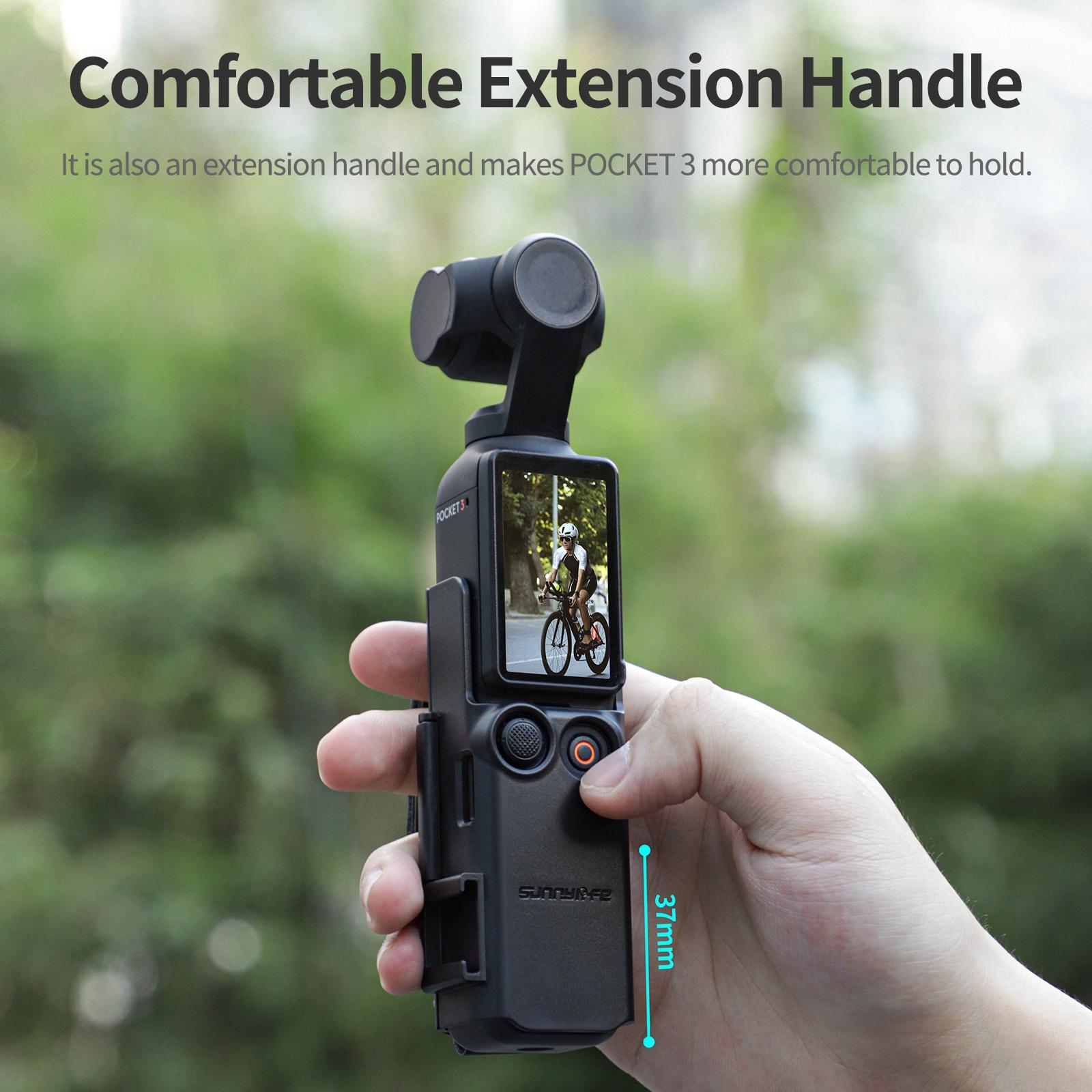 Protective Hand Band for Dji Pocket 3 with Cold Shoe Extension and Handle Cover 6