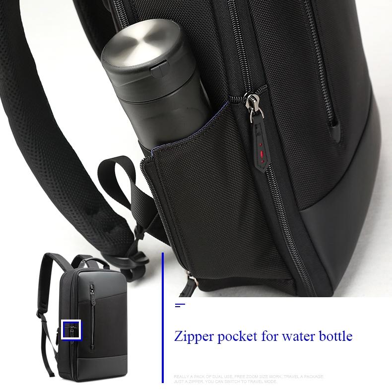 Large Capacity Anti-Theft Waterproof Shoulder Bag With Usb Port - Black 30.5X13X45Cm 13