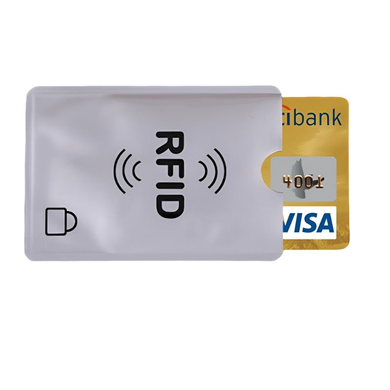 100 Rfid Blocking Aluminum Foil Card Sleeves - Ccb1077B