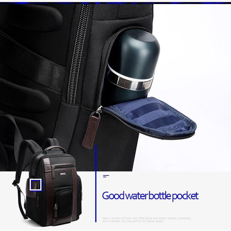 Waterproof Anti-Theft Outdoor Shoulder Bag With Usb Port - Large Capacity - Black 12