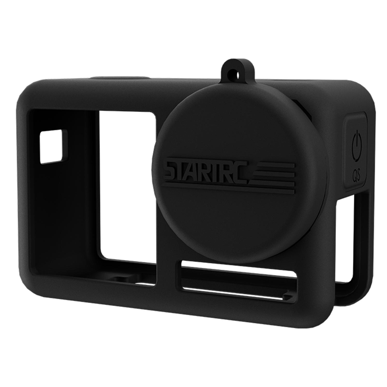 Shockproof Silicone Case with Lens Cap and Strap for Dji Action Camera 3