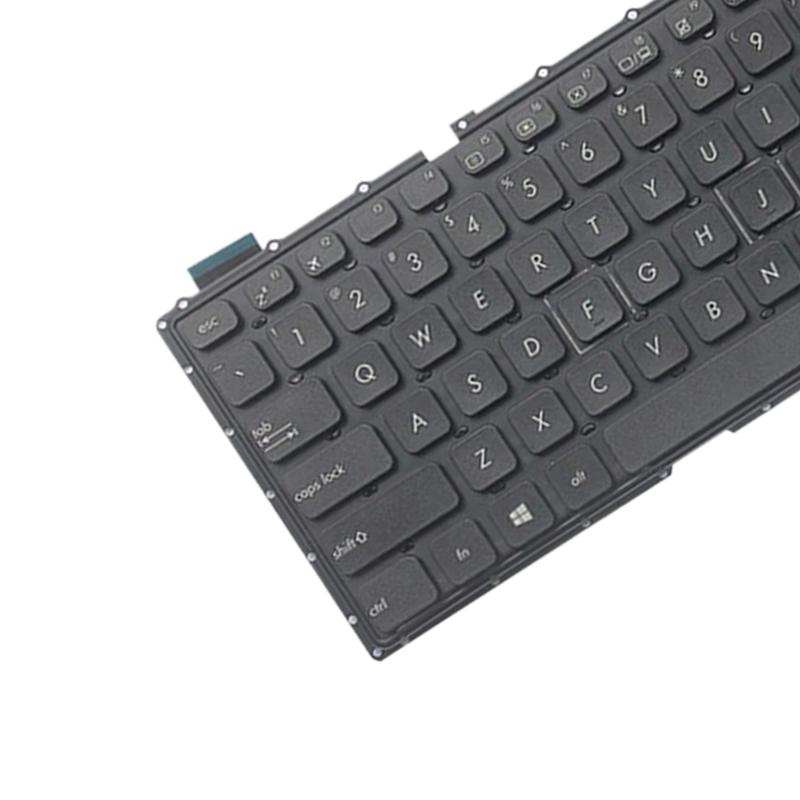 Us Keyboard for Asus Vivobook X441 Series - Black - Black 5