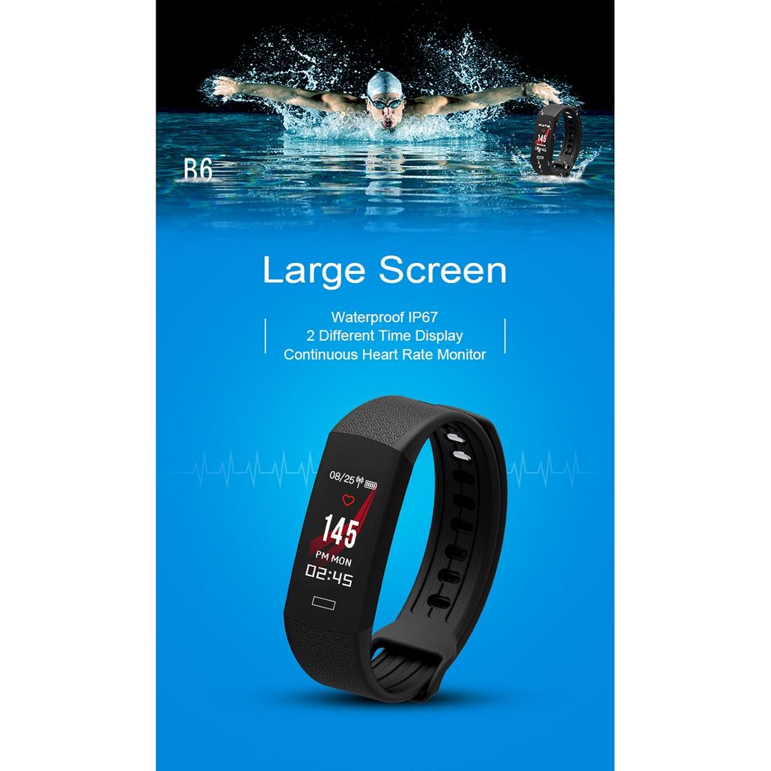 Fitness Tracker With Heart Rate Monitor - Tft Display - Black 5
