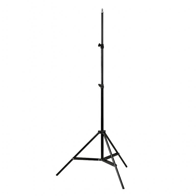 Aluminum Light Stand For Studio Flash - 2.0M Height - Black 3