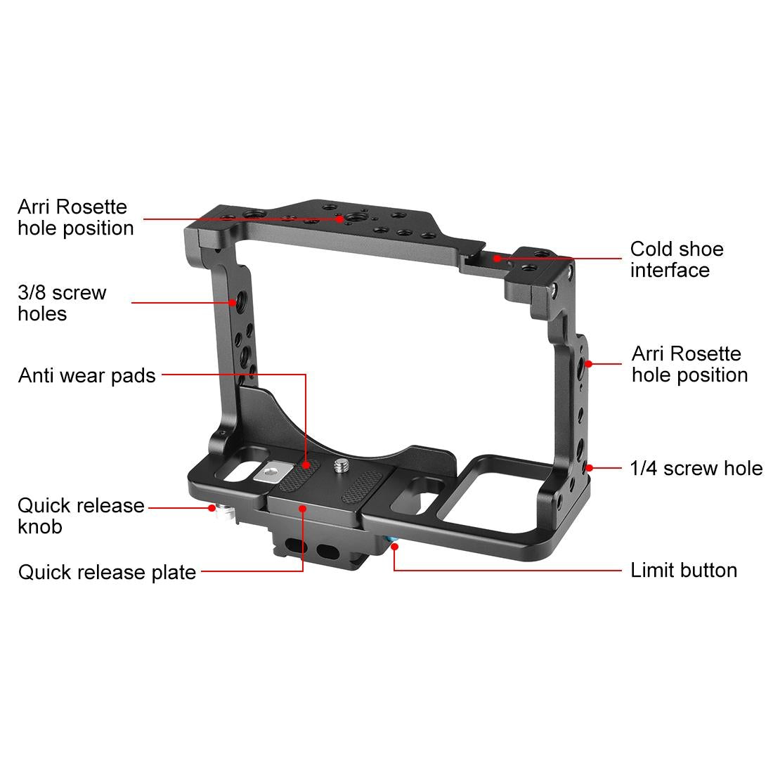 Nikon Z6 / Z7 Video Camera Cage Rig - Filmmaking Essential 5