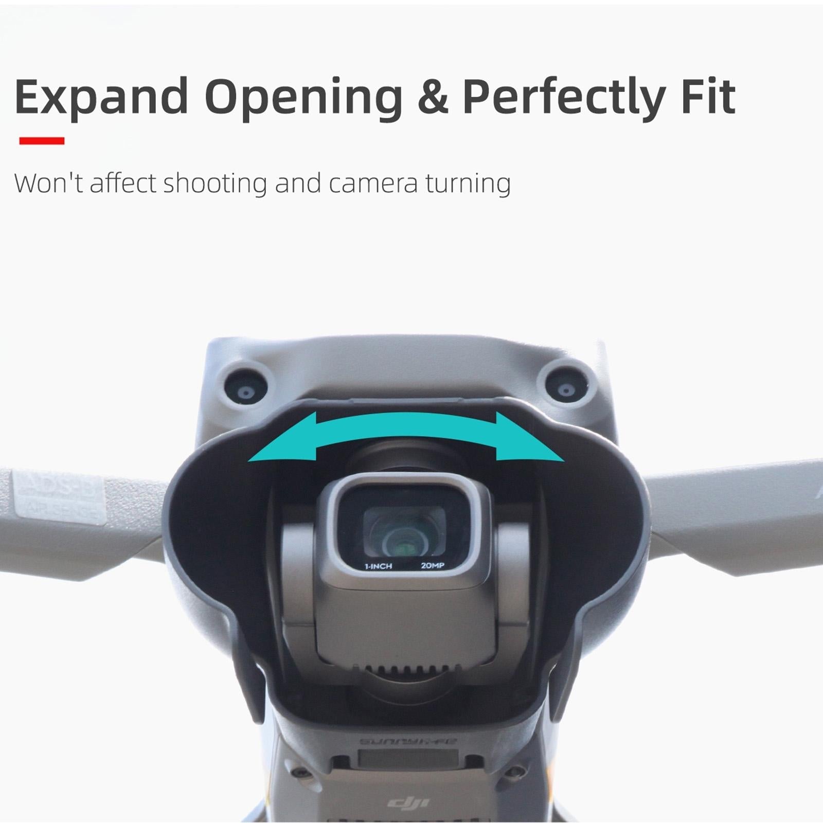Anti-glare Camera Lens Hood for Dji Air 2s / Mavic Air 2 7