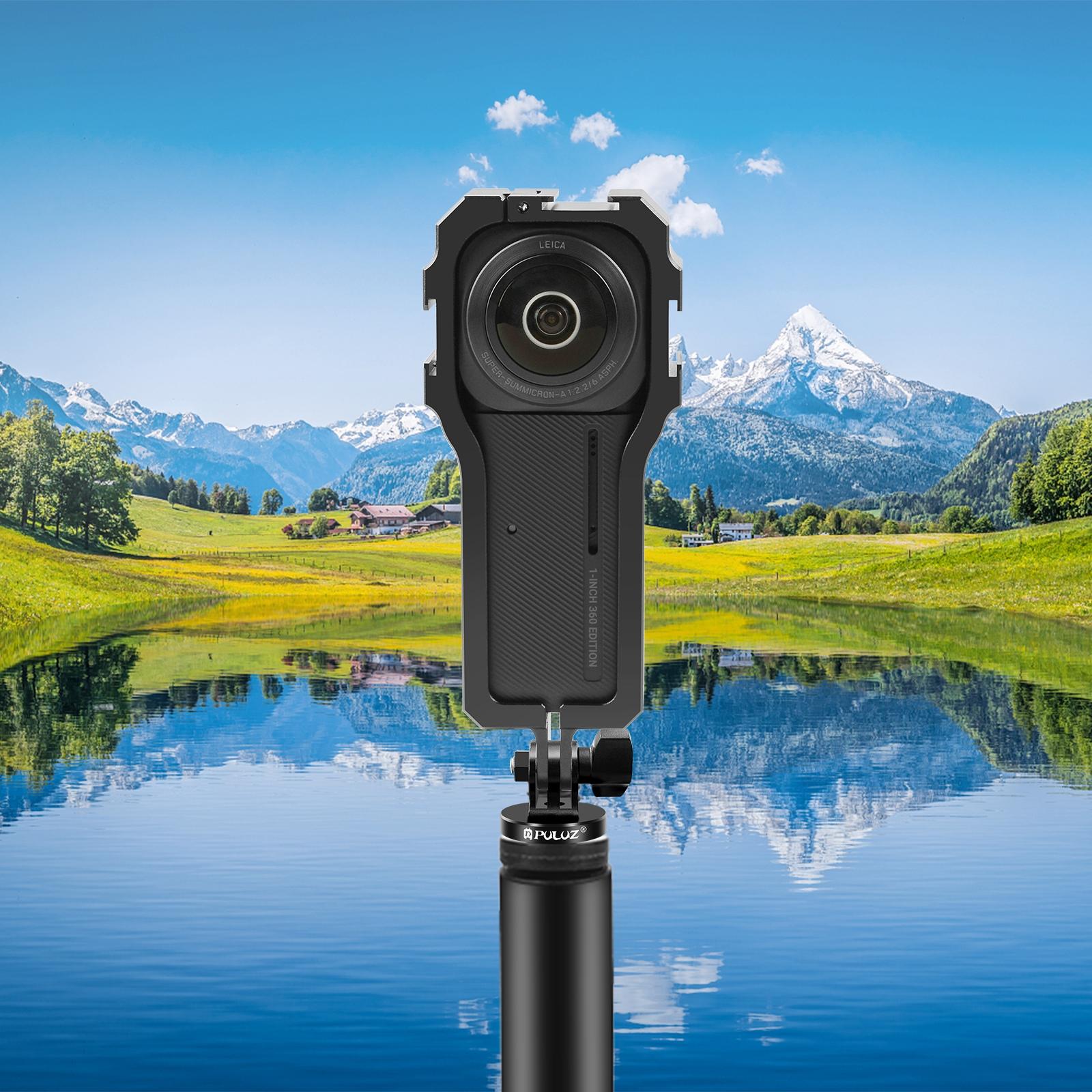 Insta360 one r 1 Rig Housing with Cold Shoe 7
