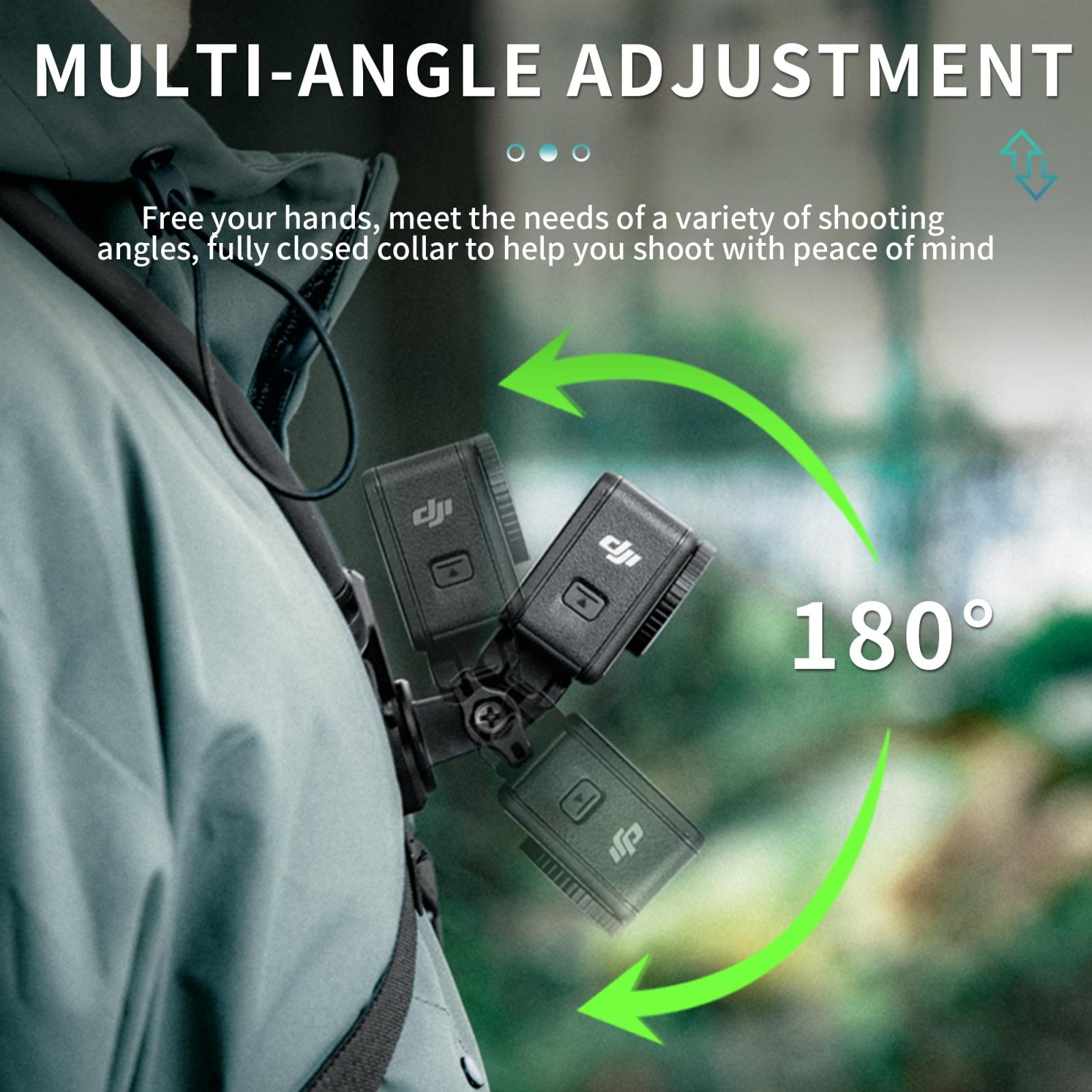 Adjustable Neck Vlog Bracket for Dji Gopro Insta360 Action Cameras and Smartphones 6