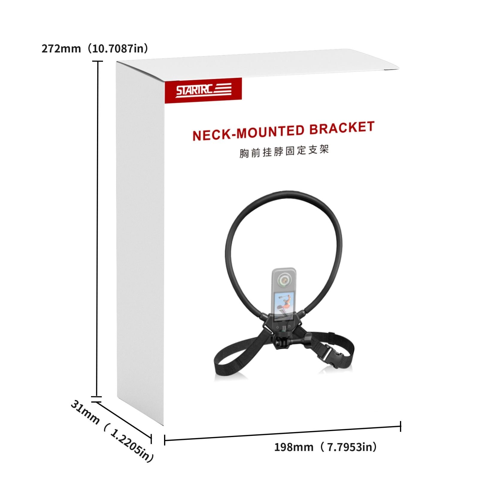 Adjustable Neck Vlog Bracket for Dji Gopro Insta360 Action Cameras and Smartphones 8