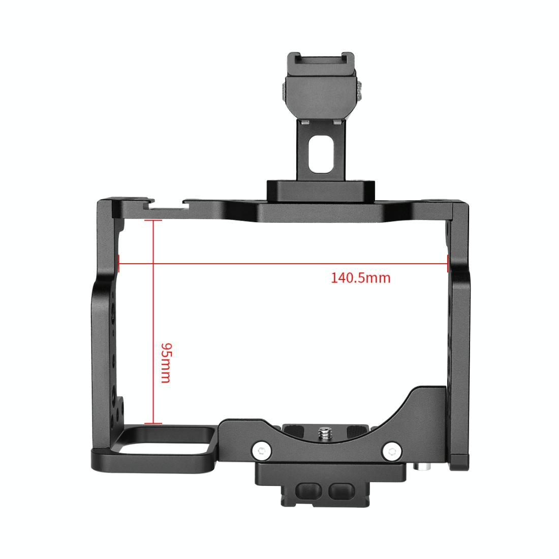 Video Camera Cage Stabilizer With Handle For Nikon Z6 / Z7 - Black 14
