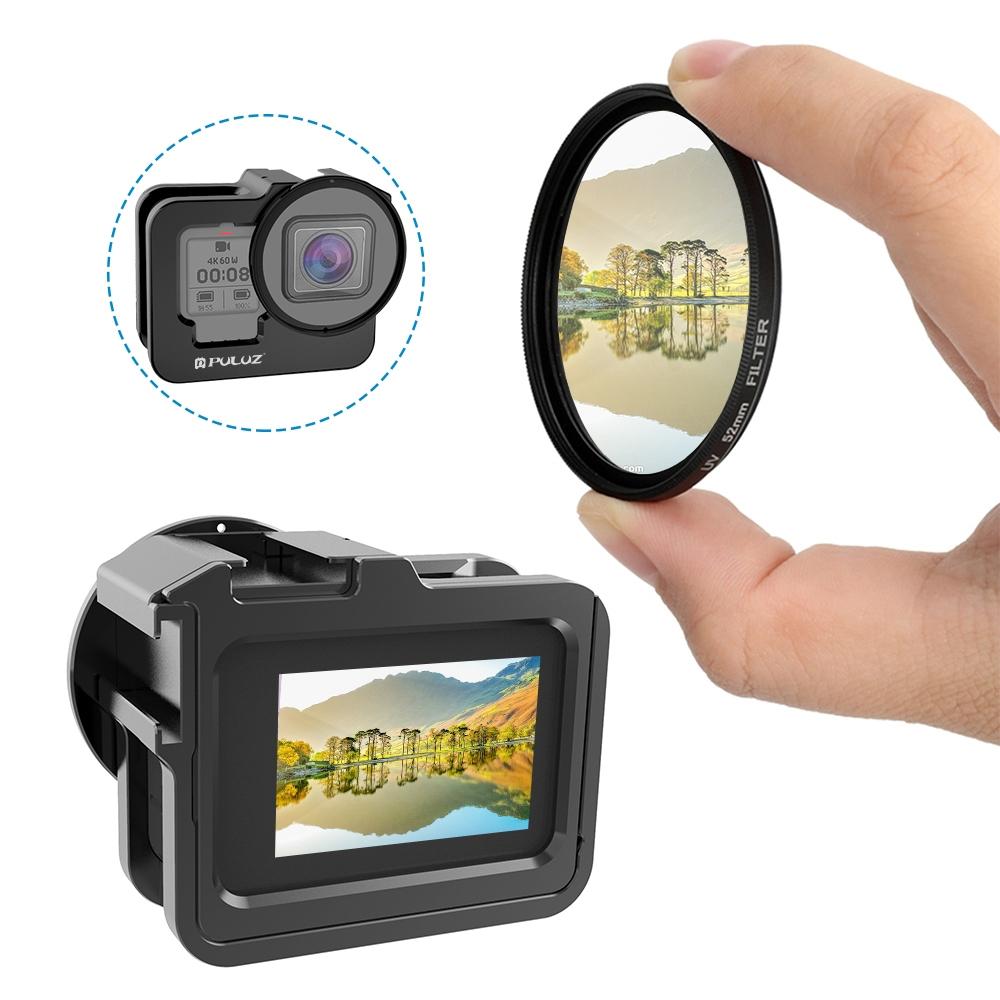 Thicken Housing Shell with Insurance Frame and Uv Lens for Gopro Hero 7