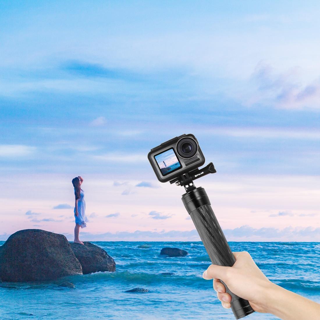 Lightweight Carbon Fiber Monopod for Dji Moza Feiyu Zhiyun Gimbals - Black 6