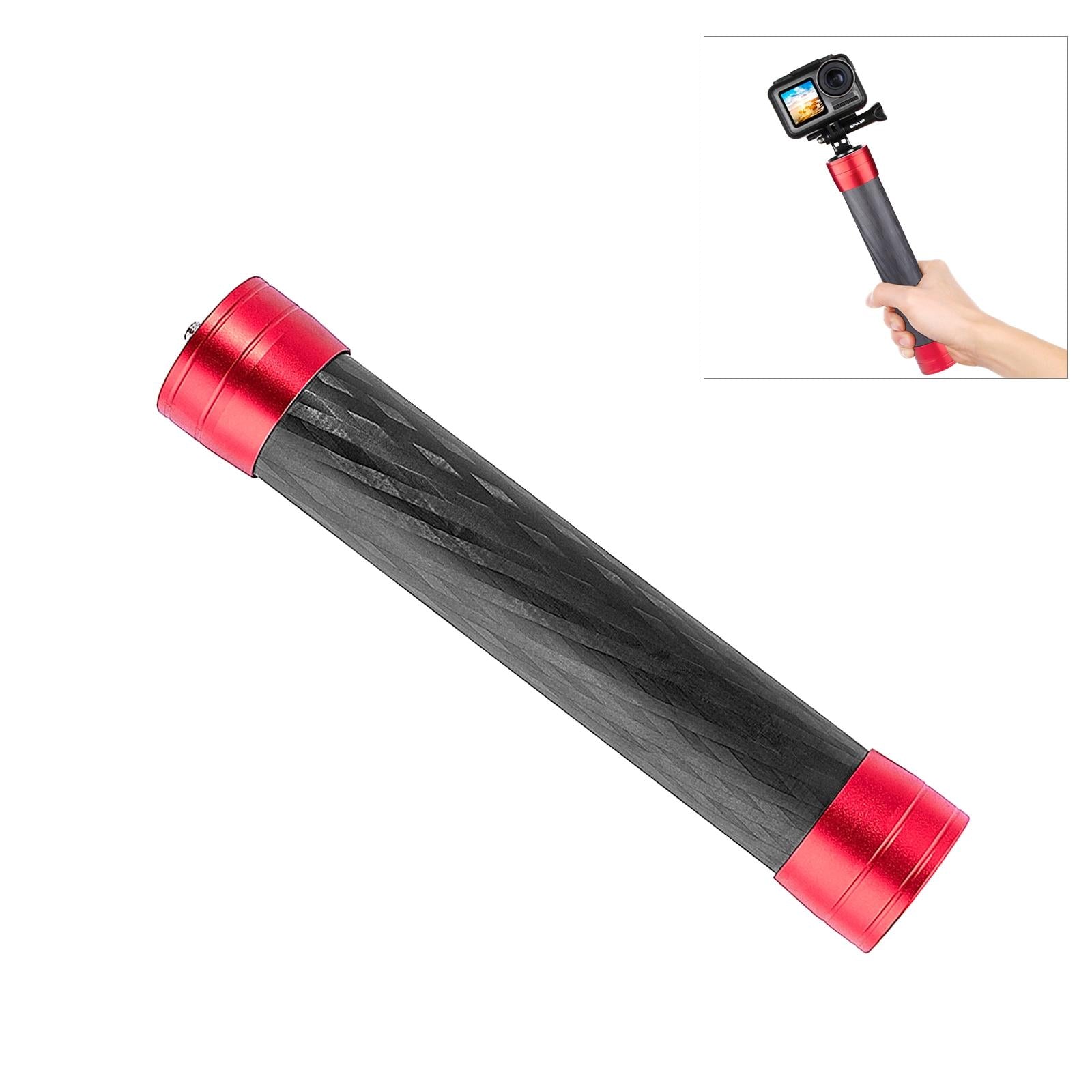 Lightweight Carbon Fiber Monopod for Dji Moza Feiyu Zhiyun Gimbals - Black 12