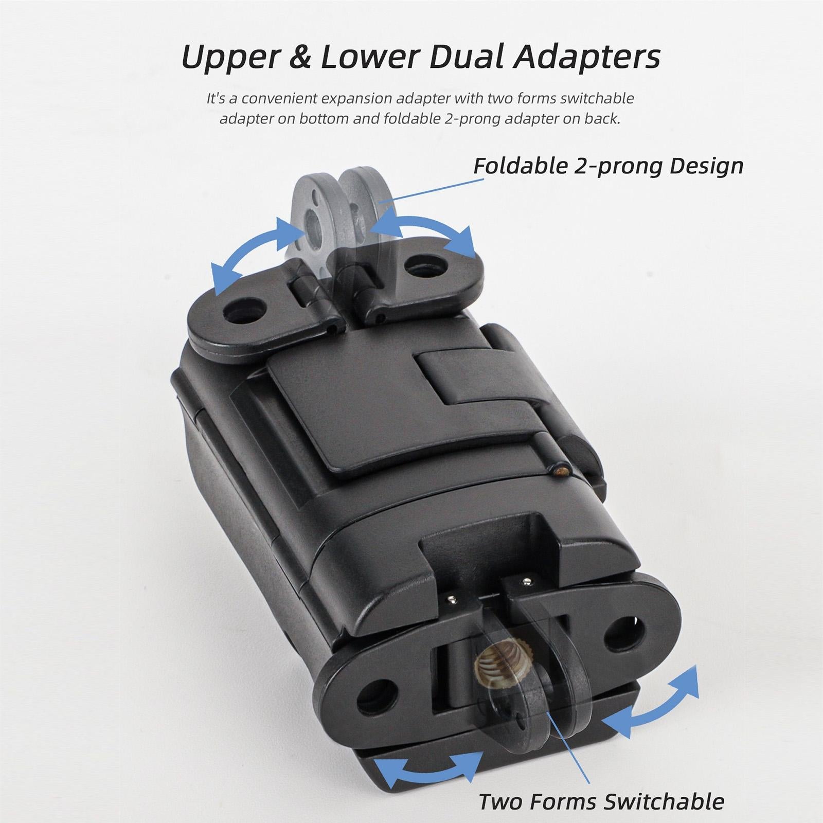 Foldable Dual Hooks Adapter for Dji Pocket 3 - Protective Case Bracket 3