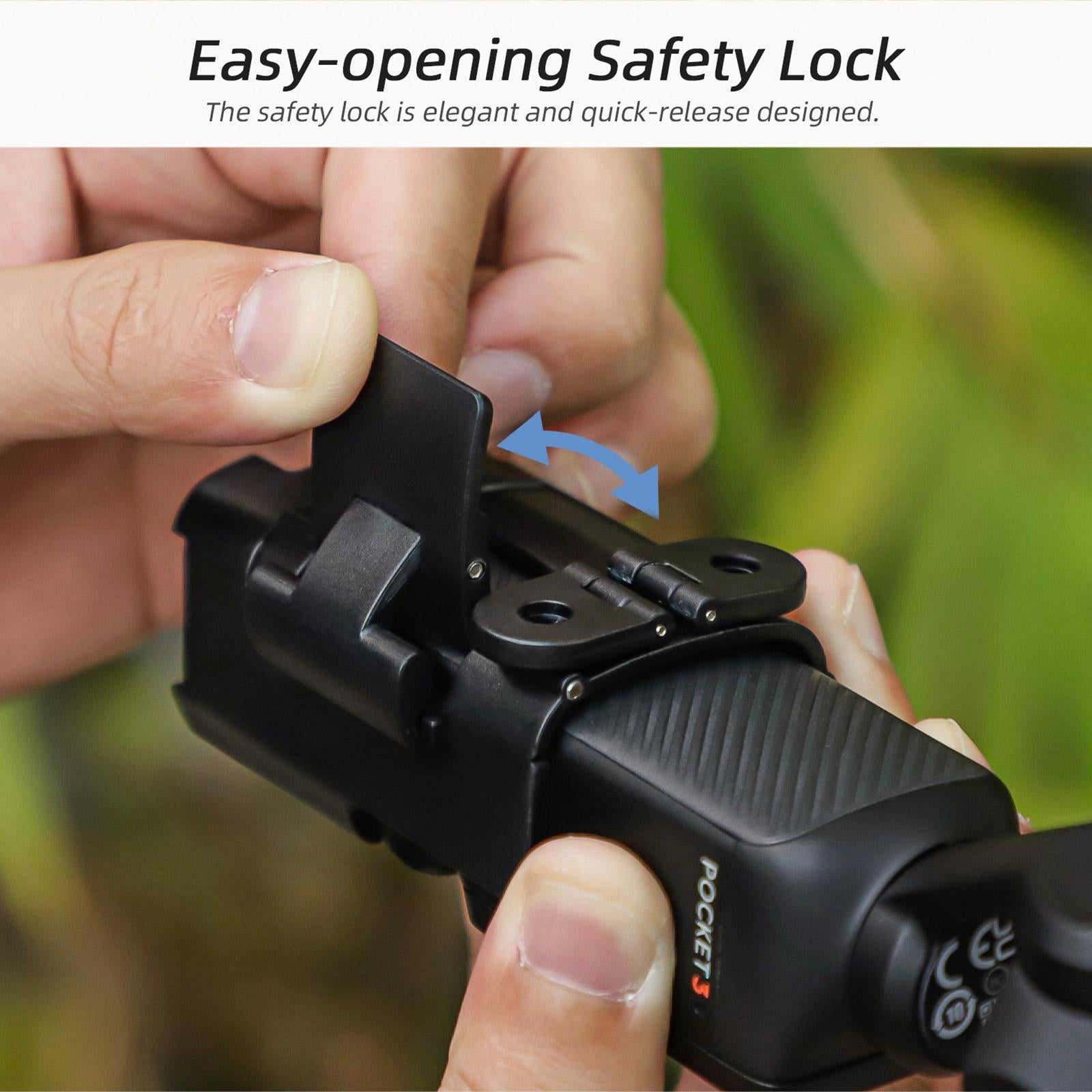 Foldable Dual Hooks Adapter for Dji Pocket 3 - Protective Case Bracket 7