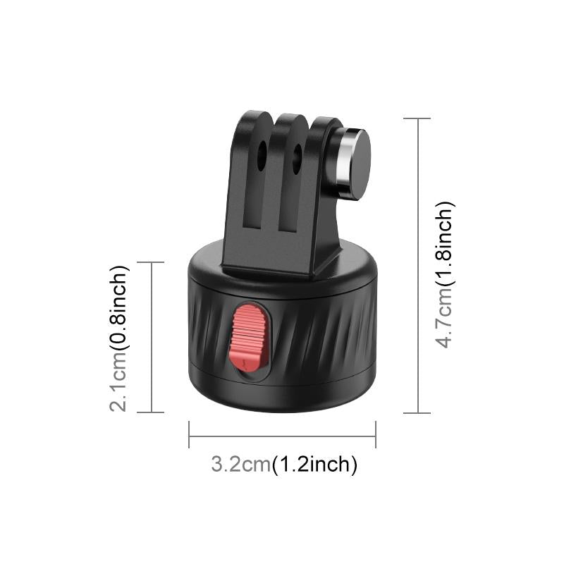 Magnetic Base Action Camera Adapter - 1 / 4 Inch 3