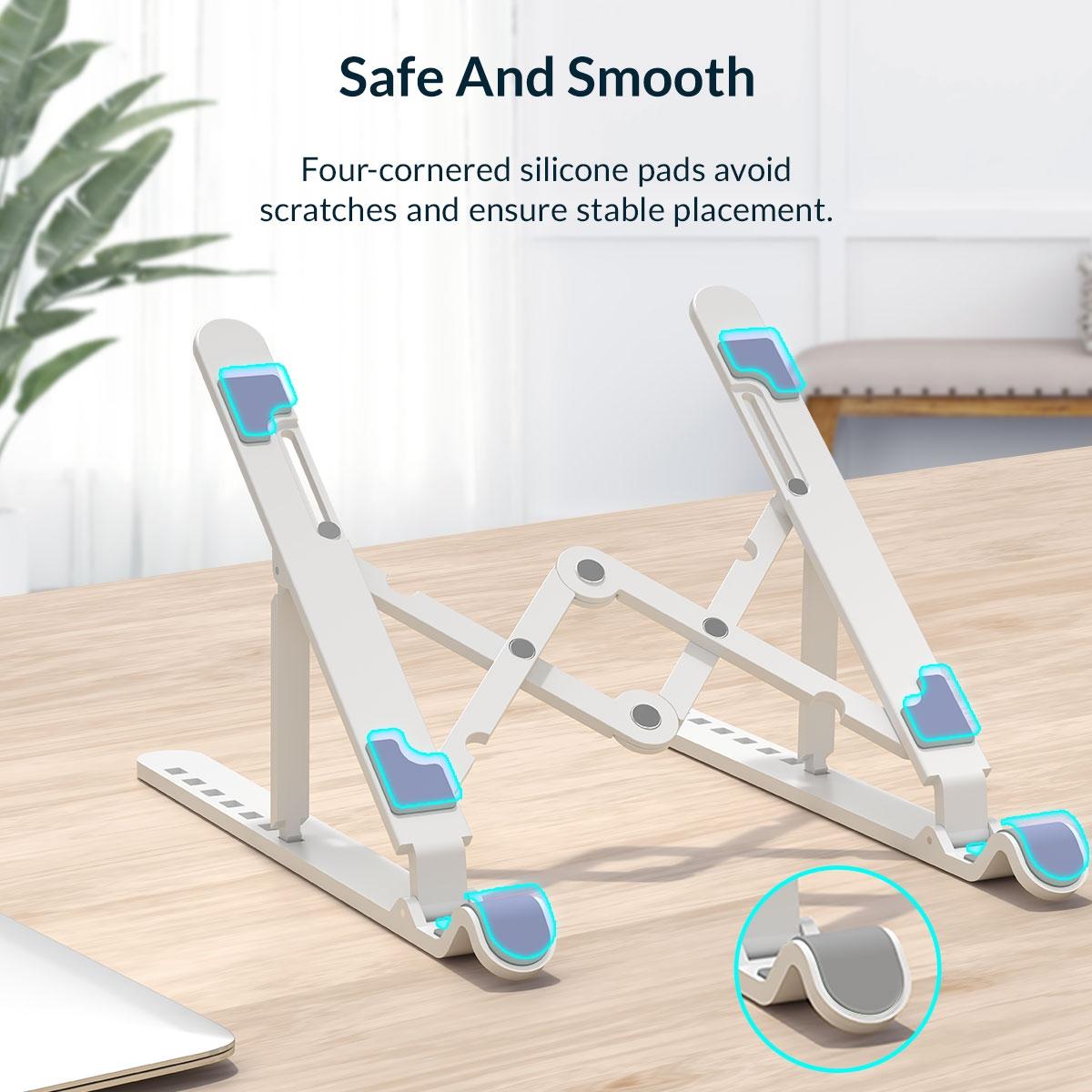 Portable Laptop Stand - Foldable - Black 7