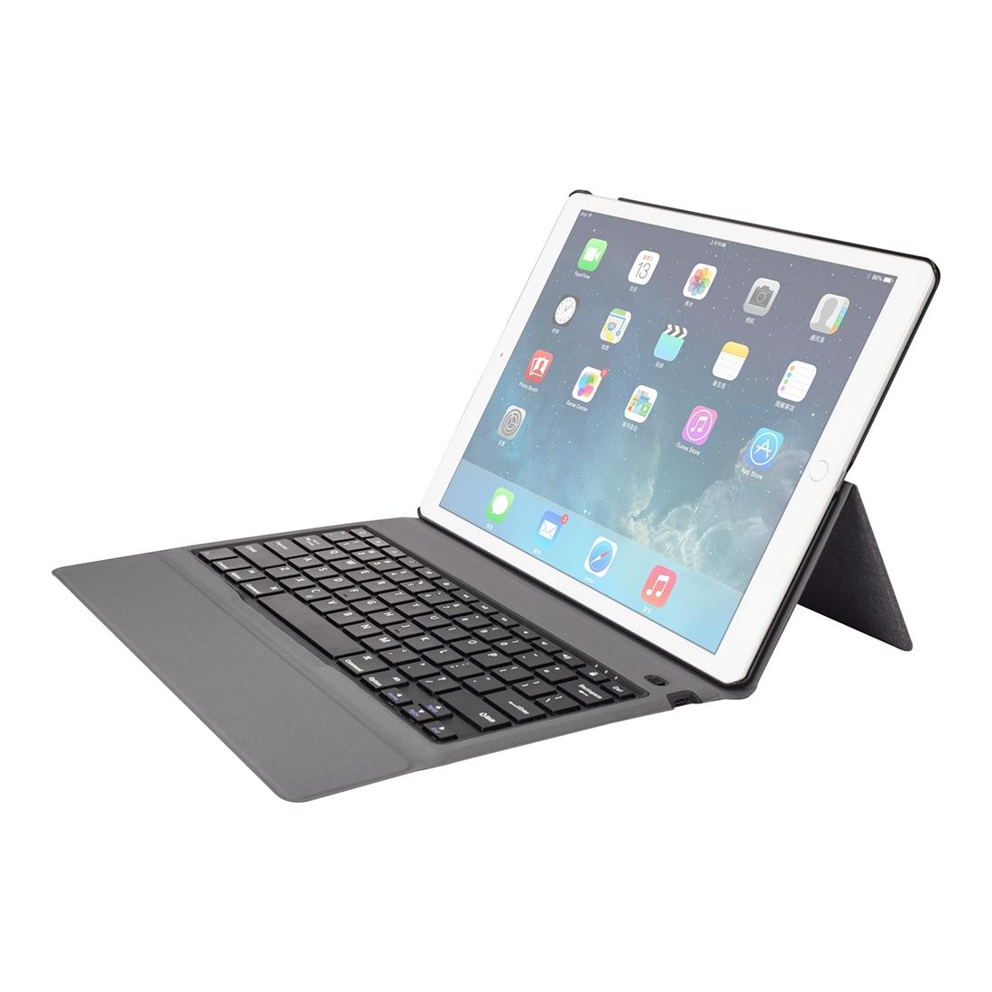 Ultra-Thin Bluetooth Keyboard Leather Case For Ipad Pro 12.9 With Stand - Black 3