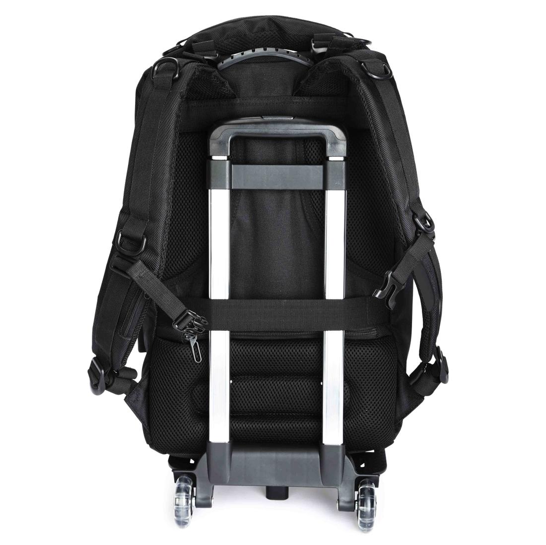 Small Waterproof Usb Outdoor Shoulder Backpack - Black 5