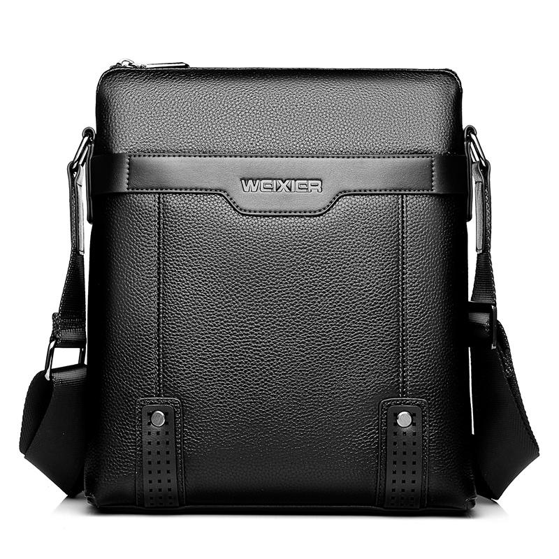 Men Pu Leather Shoulder Bag Leisure Style 3