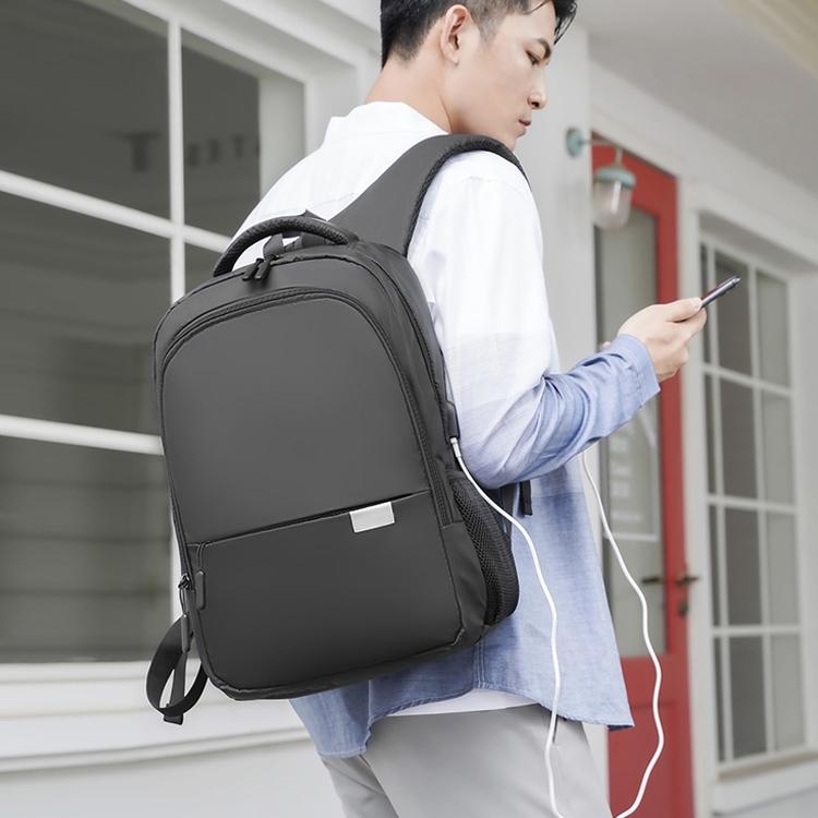 Multifunctional Oxford Laptop Backpack - Cxs-621 - Black 8