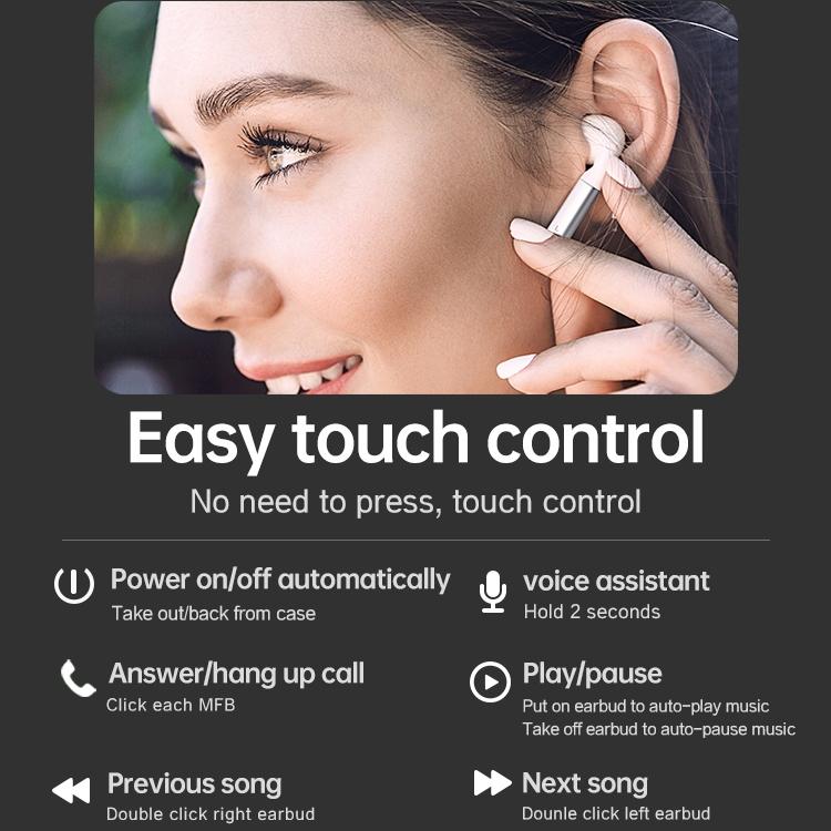 Wireless Bluetooth 5.0 Earphones - J1 Pro - Black 3