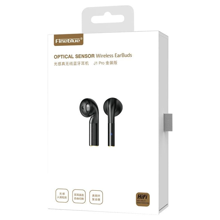 Wireless Bluetooth 5.0 Earphones - J1 Pro - Black 7