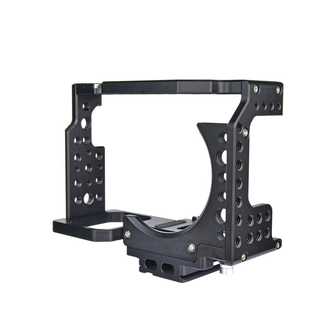 Video Camera Cage Stabilizer For Sony A7K / A72 / A73 / A7S2 / A7R3 / A7R2 / A7X Black 3