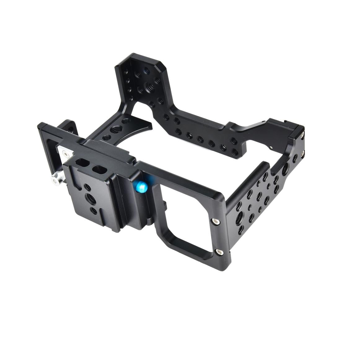 Video Camera Cage Stabilizer For Sony A7K / A72 / A73 / A7S2 / A7R3 / A7R2 / A7X Black 7