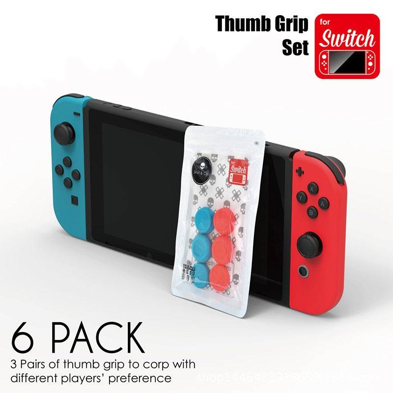 Switch Gamepad Rocker Cap Button Cover - Black 14