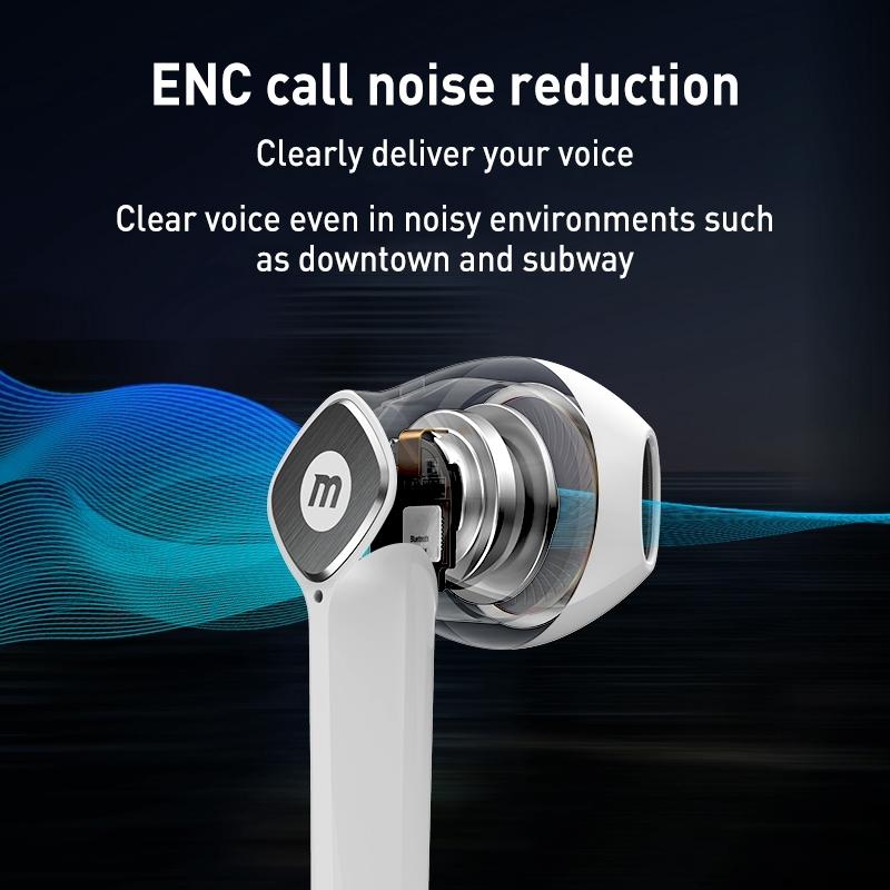 Lite3 True Wireless Noise-cancelling Earphones - Small Shell - Black 4