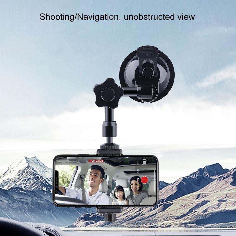 Articulating Magic Arm with Suction Cup Phone Mount 4.5 - 7.2 Inch Phones 5