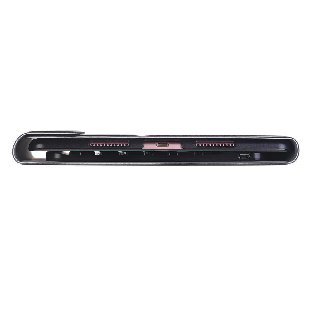 10.2 Ipad Bluetooth Keyboard Case With Stand - Ultra-Thin & Detachable - Black 10