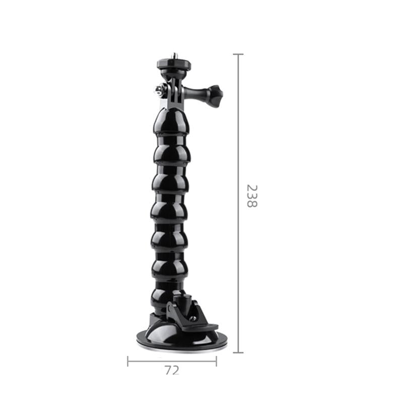 Flexible Suction Cup Mount with Phone Clamp - 1 / 4 Jaws 3