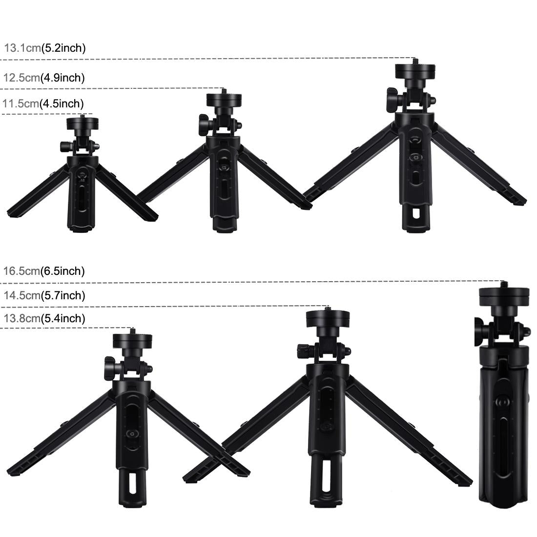 Usb 3 Modes Dimmable Led Ring Light & Pocket Tripod Kit with Cold Shoe Ball Head - 4.7 Inch Diameter 4