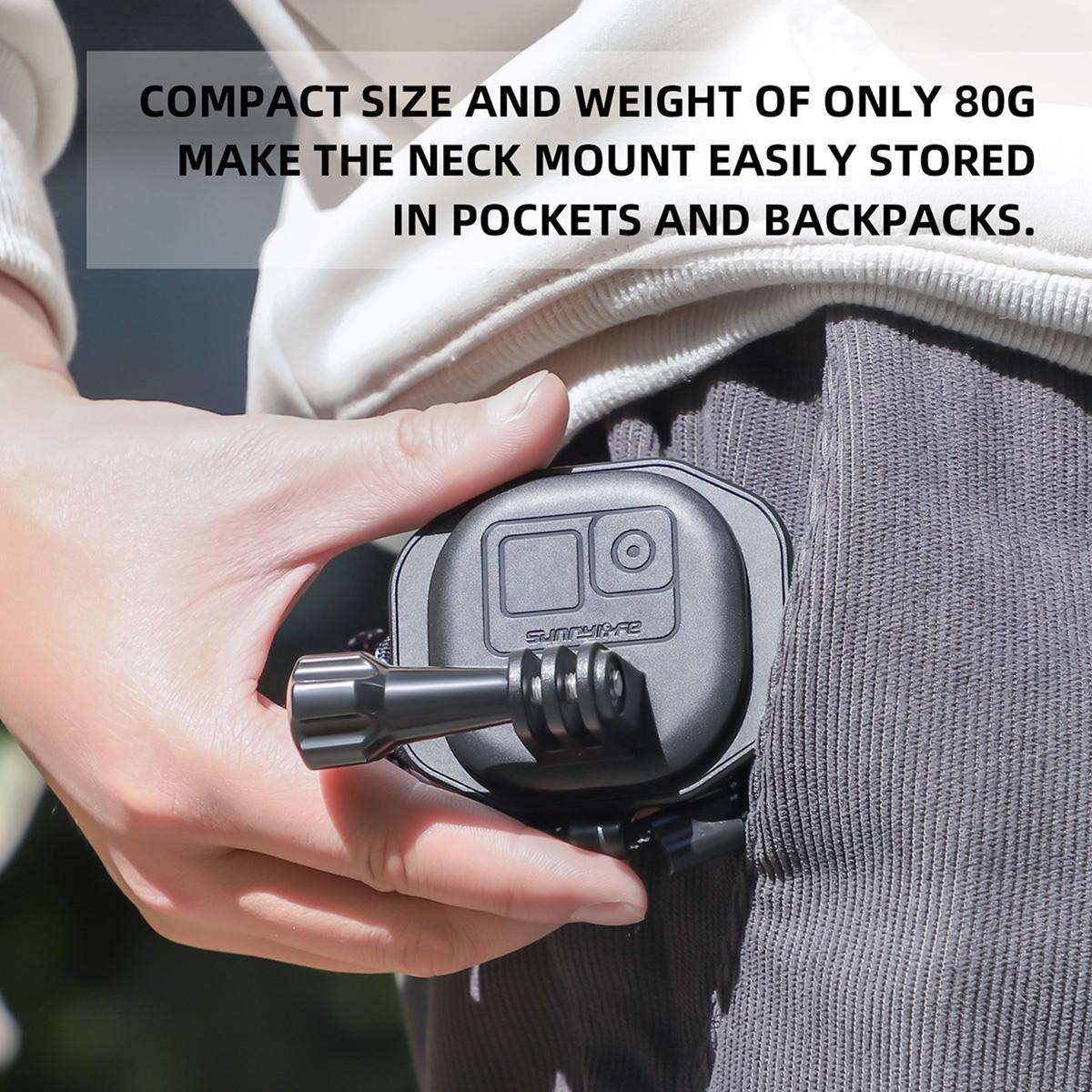 Neck Phone Action Camera Holder - Magnetic Wearable 5