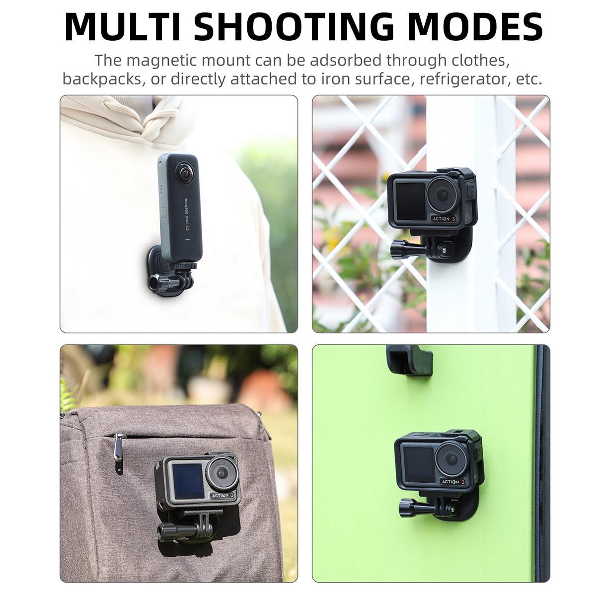 Neck Phone Action Camera Holder - Magnetic Wearable 11