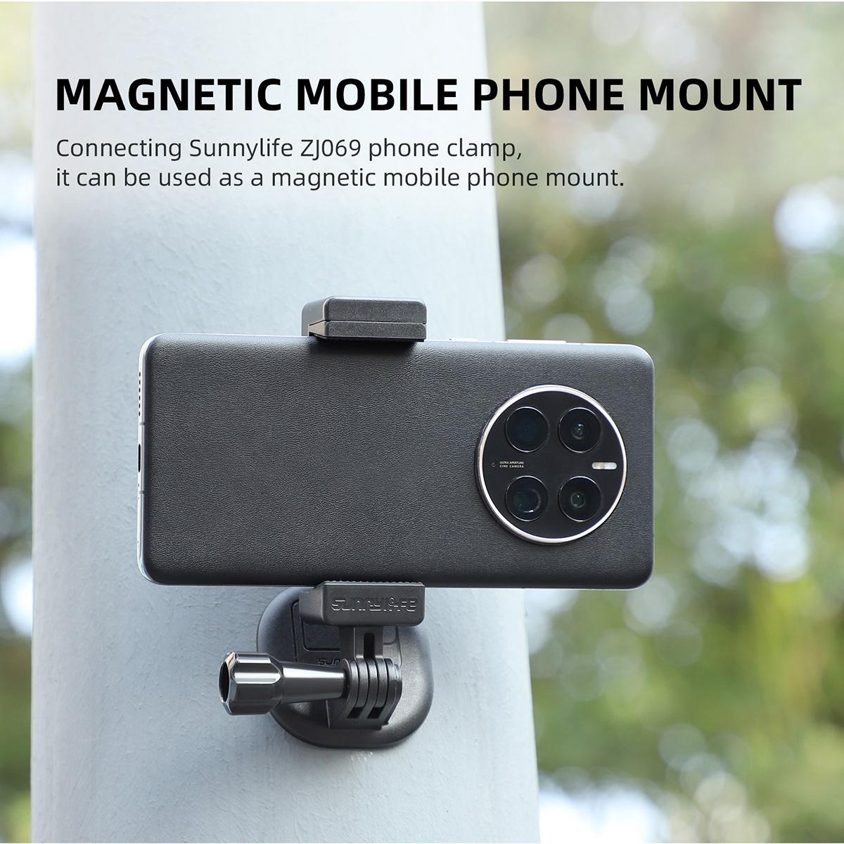 Neck Phone Action Camera Holder - Magnetic Wearable 12